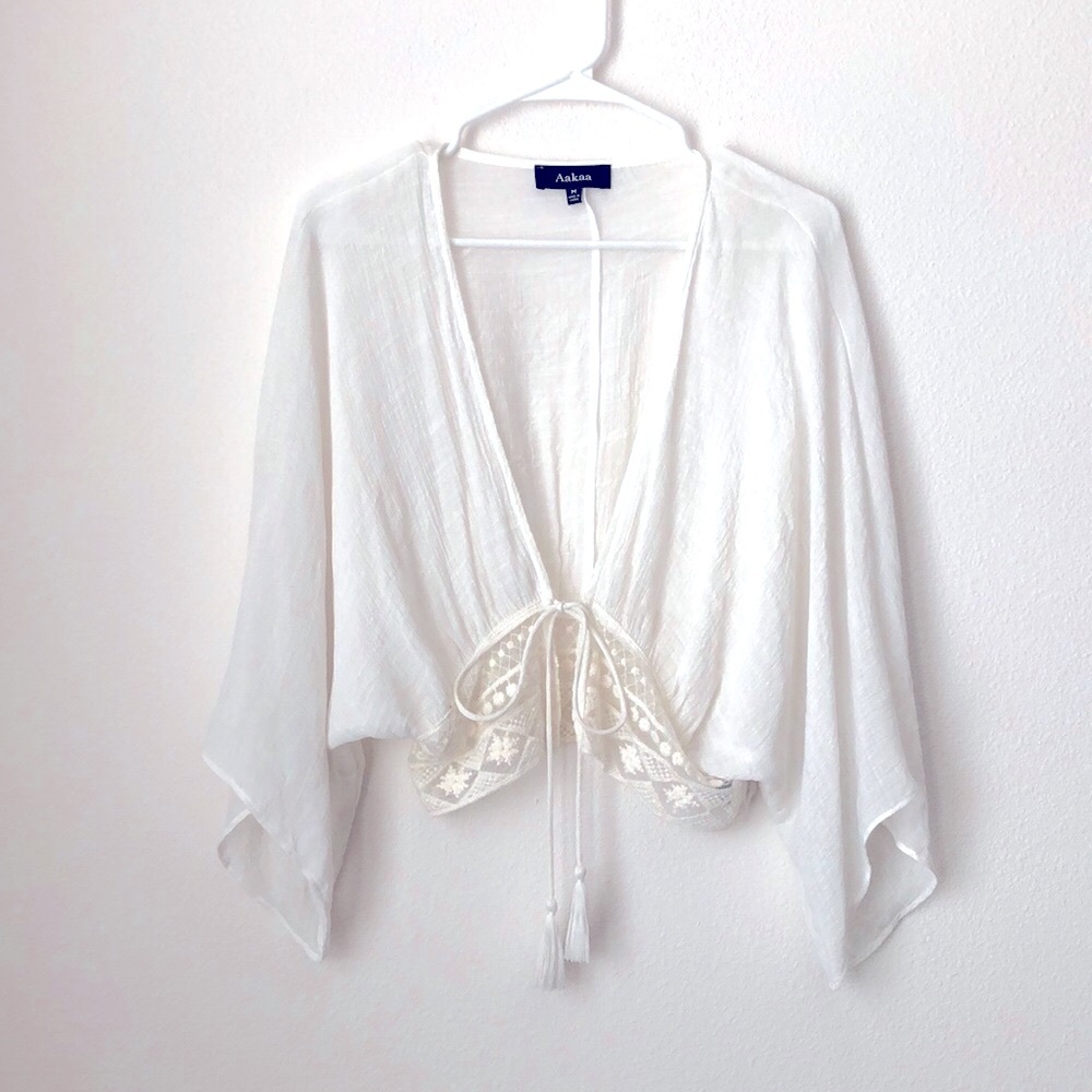 Aakaa White Coverup